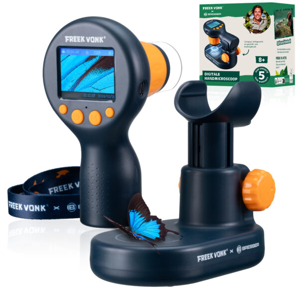 Freek Vonk x BRESSER handmicroscoop voor kinderen