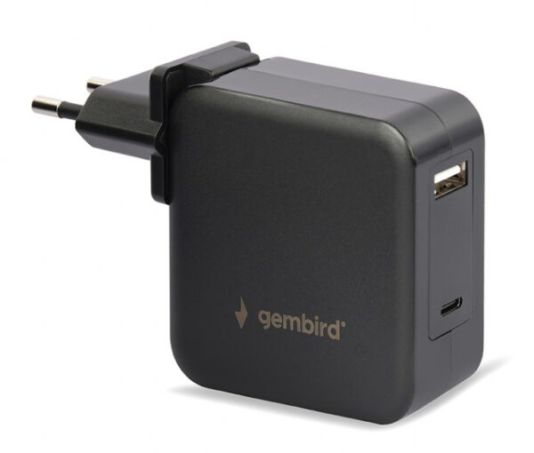 Gembird Universal USB-C Charger PD 60W