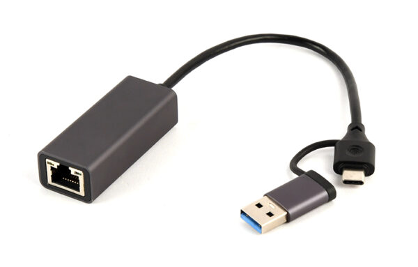 USB 2.5G Gigabit netwerk adapter, space grey