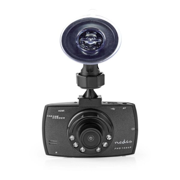 Dash Cam | 1080p@30fps | 12.0 MPixel | 2.7 " | LCD | Parkeer sensor | Bewegingsdetectie | Donkergrijs