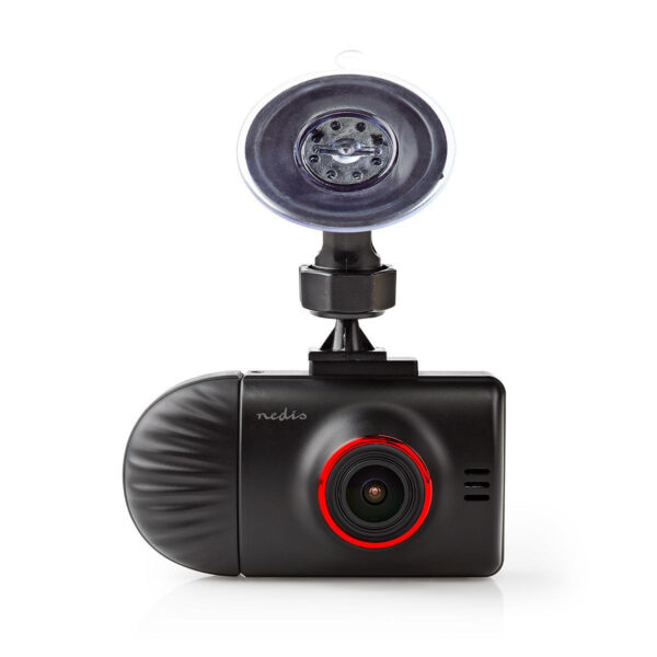 Dash Cam | 1440P@30fps | 12.0 MPixel | 2.31 " | LCD | Tweevoudige camera | Parkeer sensor | Bewegingsdetectie | Nachtzicht | Rood / Zwart