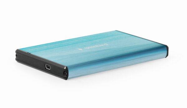 Externe HDD behuizing 2.5&apos; SATA USB3.0 Blauw (brushed)