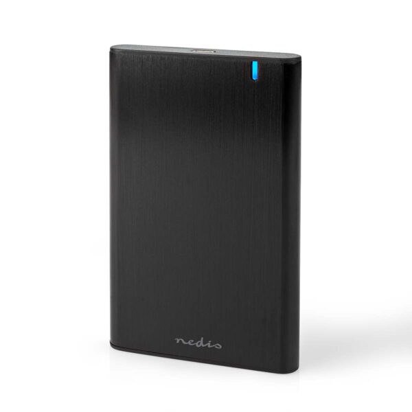 Hardeschijfbehuizing | 2.5 " | USB 3.2 Gen1 | USB Type-A / USB Type-C | Notebook / PC | Aluminium