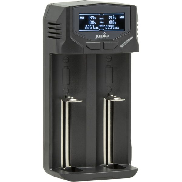 Jupio USB-C 2-slots Fast Multi Charger LCD