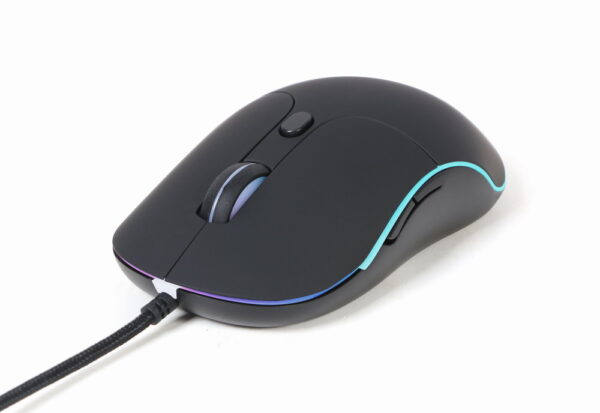 6-knops optische muis met gekleurde verlichting, USB