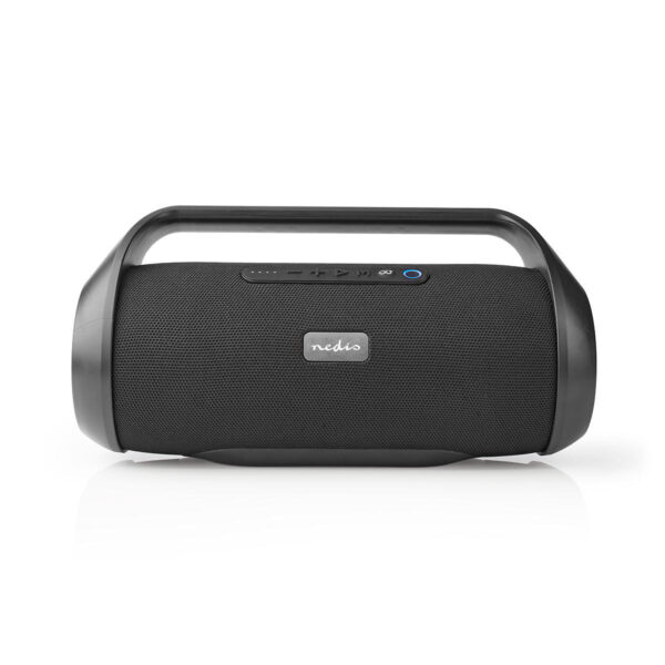 Bluetooth® Party Boombox | 6 uur | 2.0 | 132 W | Media afspeelmogelijkheden: AUX / USB | IPX5 | Koppelbaar | Handgreep | Zwart