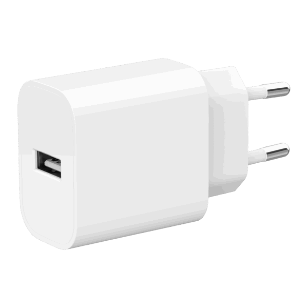 Universele USB lader, 2.4 A, wit