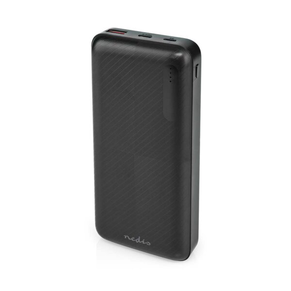 Powerbank | 20000 mAh | 2x 3.0 A | Outputs: 2 | Output: 1x USB-A / 1x USB-C | Inputs: 1x Micro USB / 1x USB-C | PD2.0 18W | Lithium-Polymeer