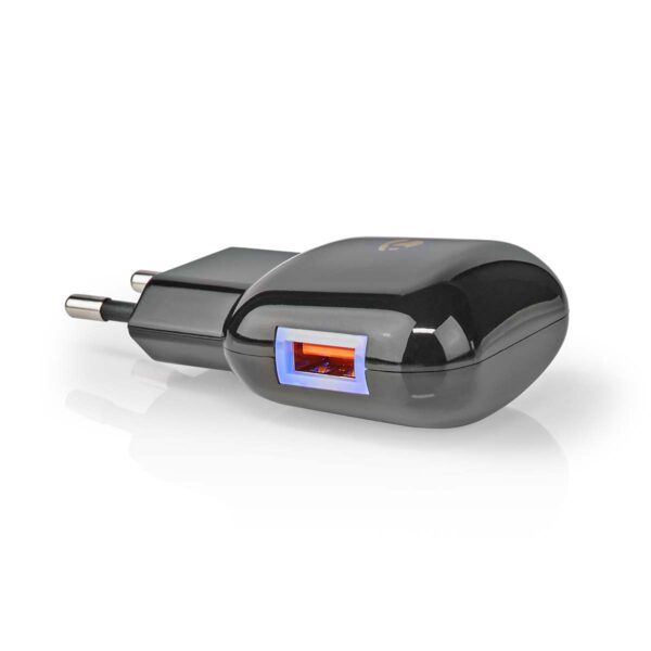 Wandlader | 3,0 A | USB (QC 3.0) | zwart