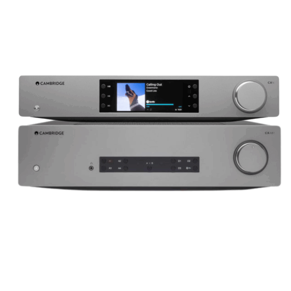 Cambridge Audio: CXA81 MKII versterker + CXN-100 Muziekstreamer - Grijs