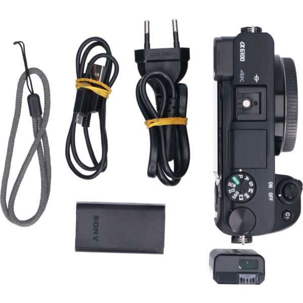 Tweedehands Sony A6100 Body Zwart CM0126