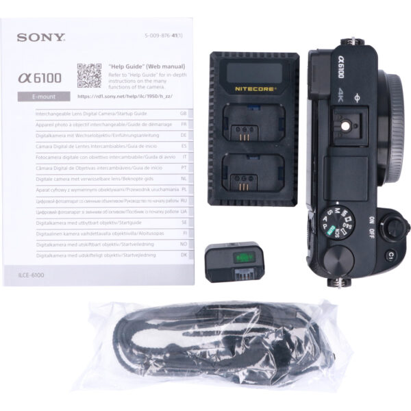 Tweedehands Sony A6100 Body Zwart CM0784