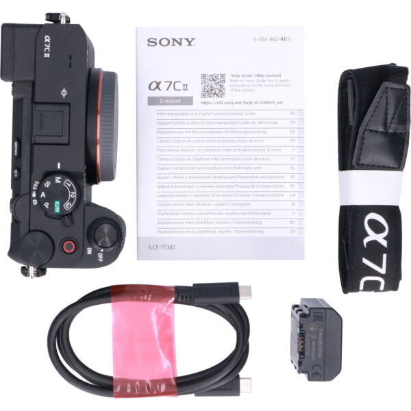 Tweedehands Sony A7C II Body Black CM0936