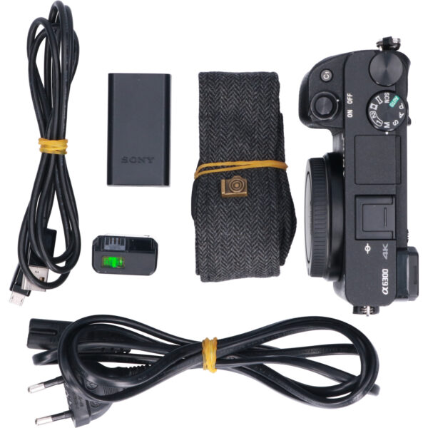 Tweedehands Sony A6300 Body Zwart CM1193