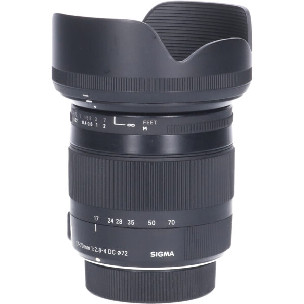 Tweedehands Sigma 17-70mm f/2.8-4.0 DC OS HSM Macro Contemporary Nikon CM1928