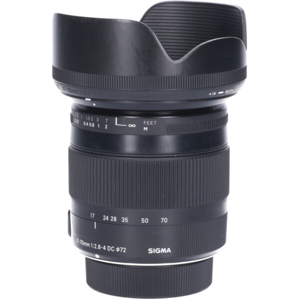 Tweedehands Sigma 17-70mm f/2.8-4.0 DC OS HSM Macro Contemporary Nikon CM4323