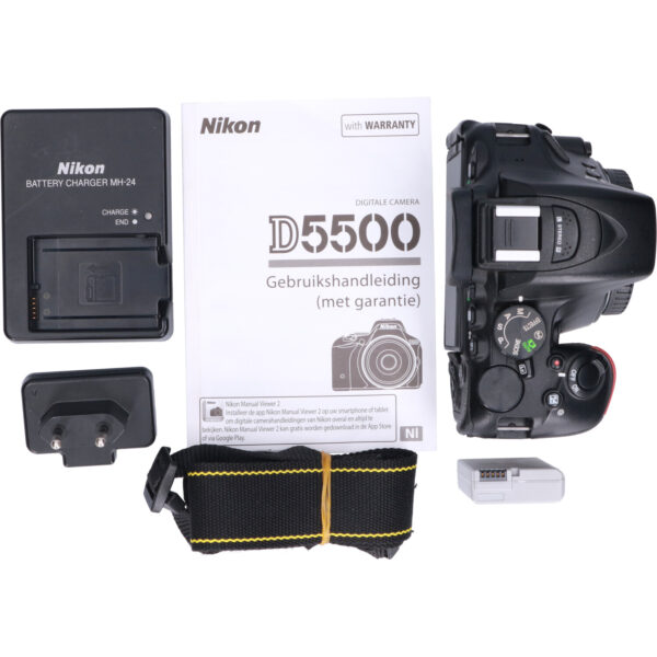Tweedehands Nikon D5500 zwart - Body CM4613