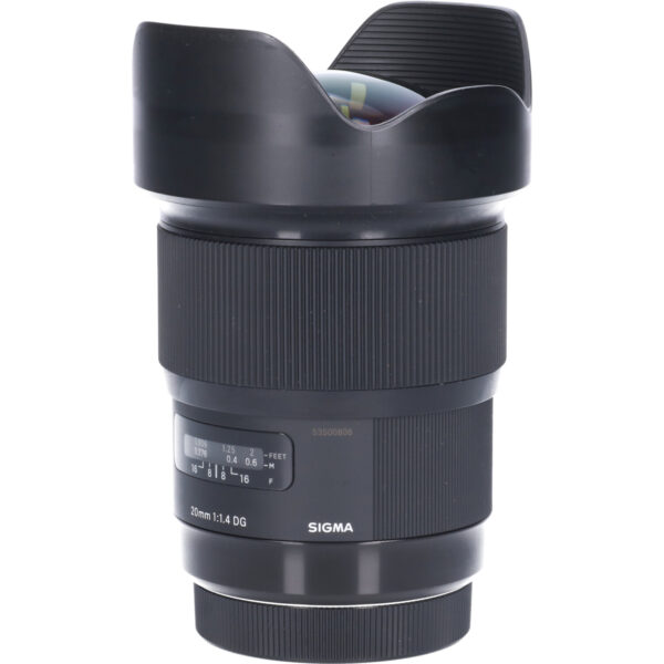 Tweedehands Sigma 20mm f/1.4 DG HSM Art Canon CM8860