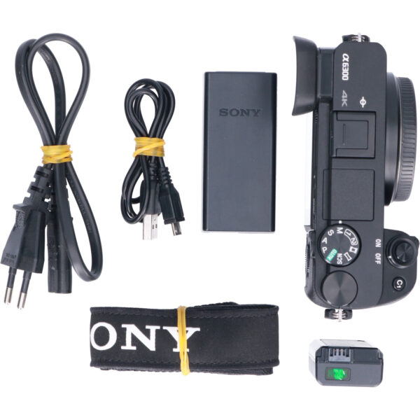 Tweedehands Sony A6300 Body Zwart CM9435