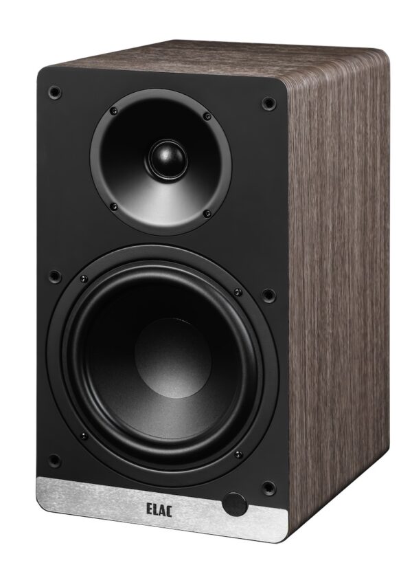 Elac: Debut ConneX DCB61 boekenplank speaker - Zwart/Noten