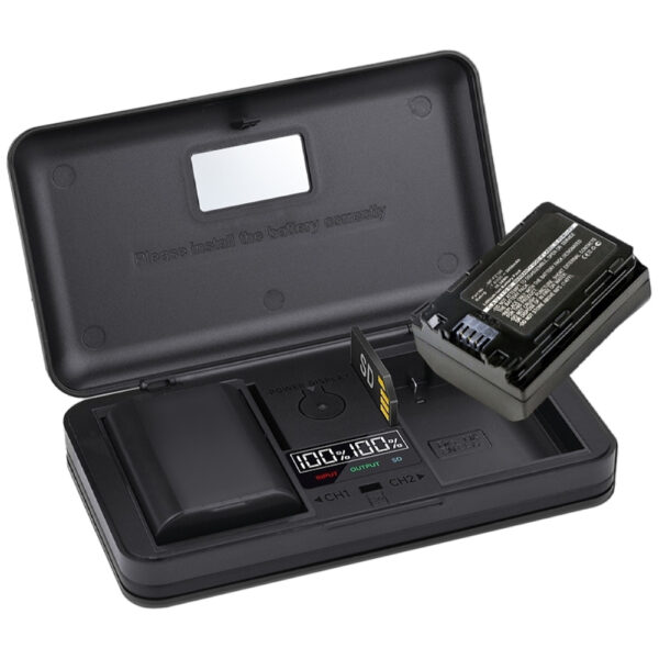 Mcoplus Duocharger USB NP-FZ100 SD