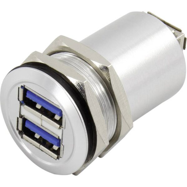 TRU COMPONENTS USB-14 USB A dubbele inbouwbus 3.0 Bus, inbouw Inhoud: 1 stuk(s)