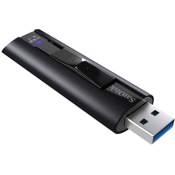 SanDisk Cruzer Extreme PRO® USB-stick 128 GB Zwart SDCZ880-128G-G46 USB-A 3.2 Gen 2