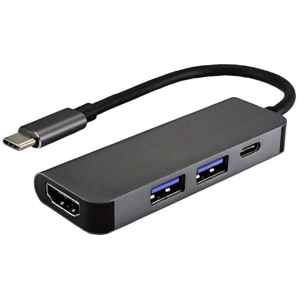 VALUE USB Type C dockingstation, HDMI 4K, 2x USB Type A + Type C PD