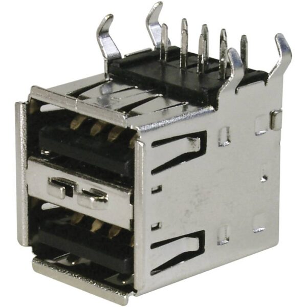 ASSMANN WSW A-USB A-2P A-USB A-2P USB-inbouwbus 2.0 Dual Port Bus, inbouw USB A 1 stuk(s)