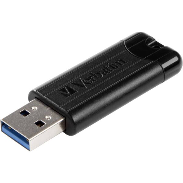 Verbatim Pin Stripe 3.0 USB-stick 256 GB Zwart 49320 USB-A 3.2 Gen 1