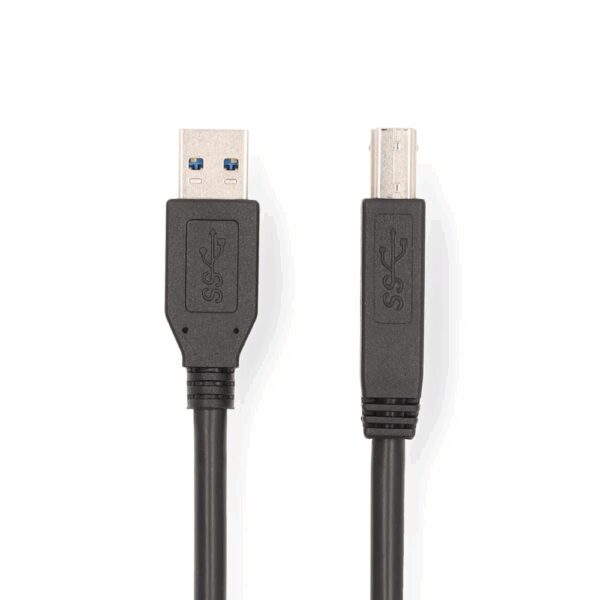 Nedis USB 3.2 Kabel A naar B 2 m