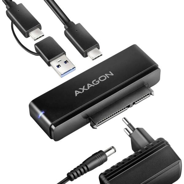 AXAGON AXAGON ADSA-FPX FastPortX SATA zu USB-C 3.1 Adapter - schwarz USB-combi-hub