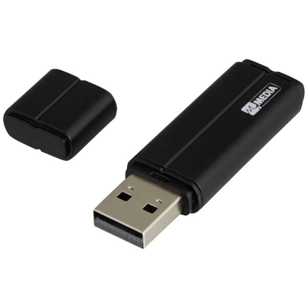 MyMEDIA My USB 2.0 Drive 8GB USB-stick 8 GB Zwart 69260 USB-A 2.0