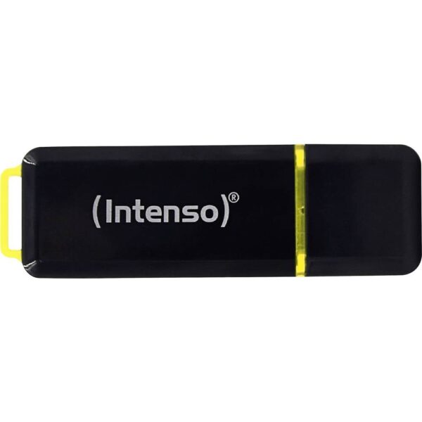 Intenso 3537492 USB-stick 256 GB Zwart, Geel 3537492 USB-A 3.2 Gen 2