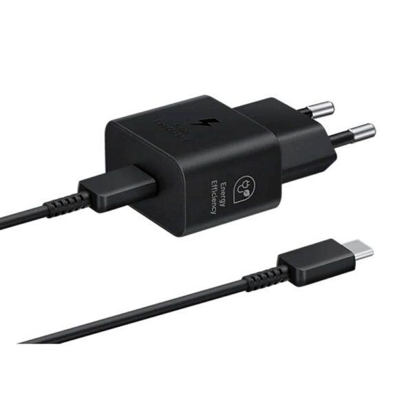 Samsung EP-T2510XBEGEU-B USB-oplader 25 W 1x USB-C USB PD Zwart Snellader