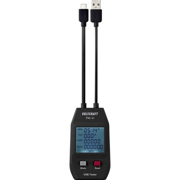 VOLTCRAFT PM-41 USB-tester Digitaal Incl. testkabel