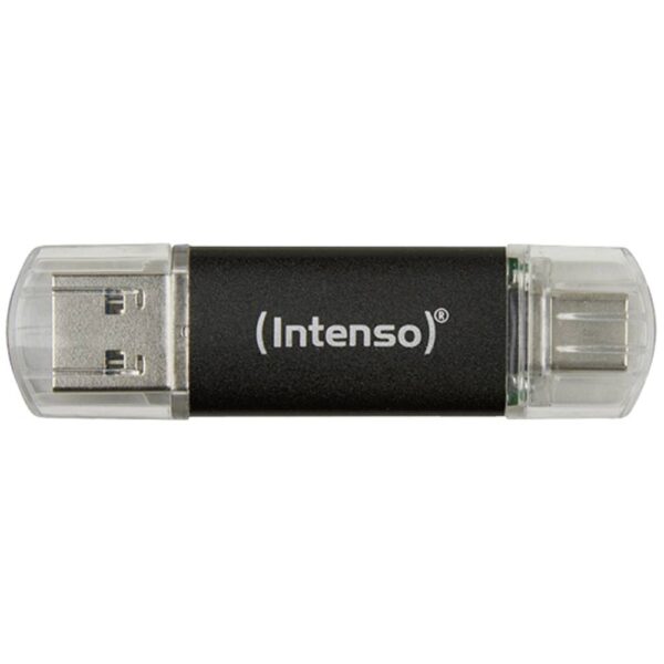 Intenso Twist Line USB-stick 32 GB Antraciet 3539480 USB-A, USB-C, USB-A 3.2 Gen 1