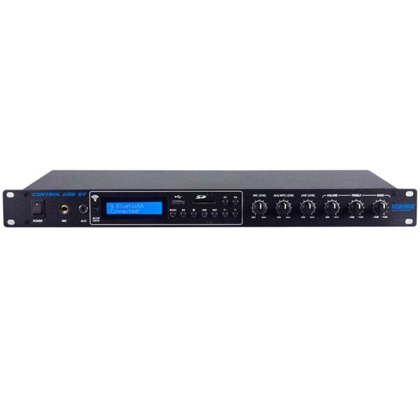 NewHank Control USB BT 3-kanaals 19" mixer met USB & bluetooth 1HE