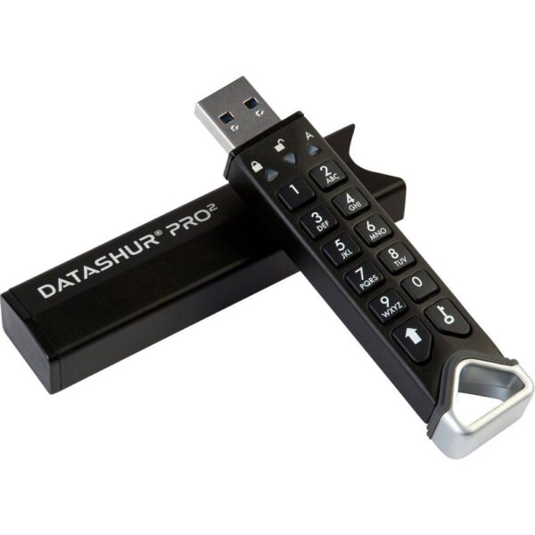 iStorage datAshur Pro2 USB-stick 4 GB Zwart IS-FL-DP2-256-4 USB-A 3.2 Gen 1