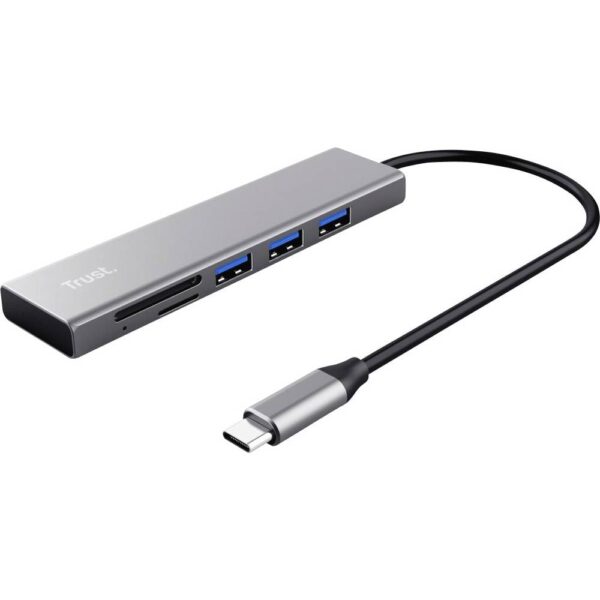 Trust USB-C HUB & Chipkartenleser Chipkaartlezer
