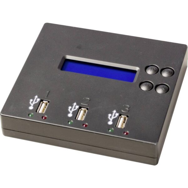 2-voudig USB-kopieerstation Renkforce UB300 USB-A 2.0 Draagbaar