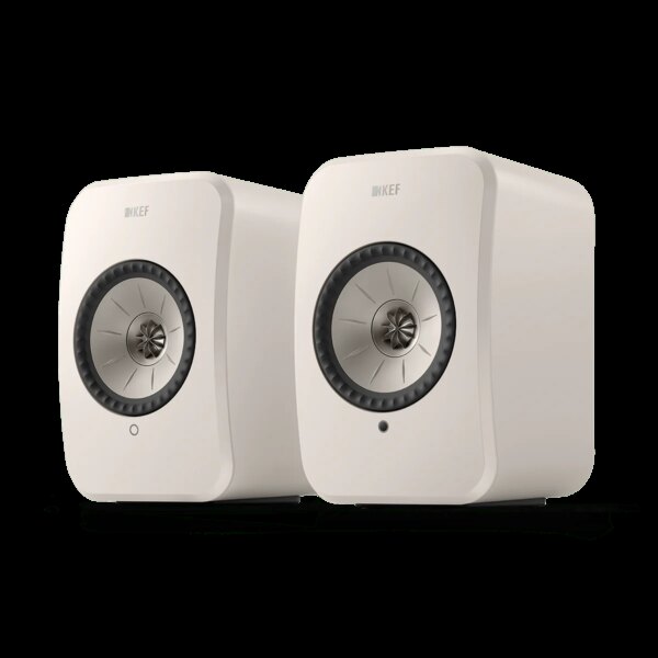 KEF LSX II LT Draadloze HiFi-luidsprekers - Stone White