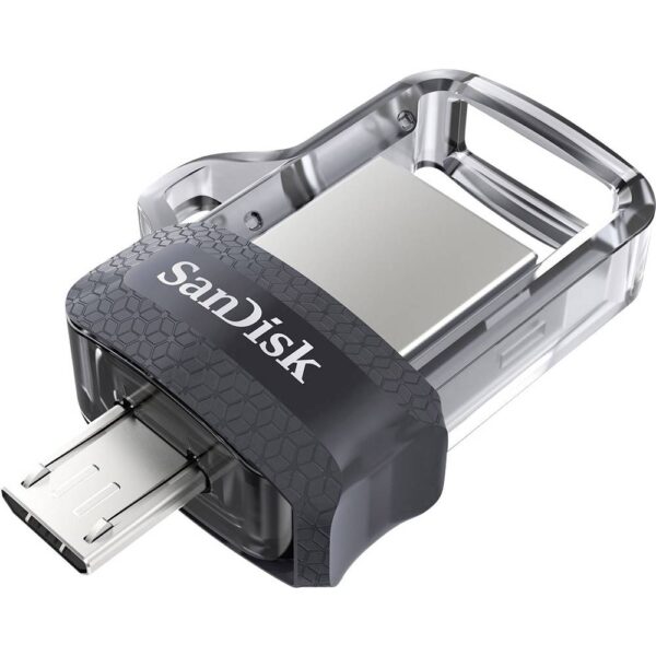 SanDisk Ultra® Dual Drive m3.0 USB-stick smartphone/tablet 256 GB USB-A 3.2 Gen 1