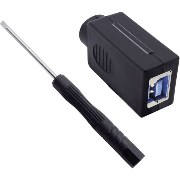 Quadrios 2001C205 USB 3.0 modulaire busset, type B Bus, recht 1 stuk(s)