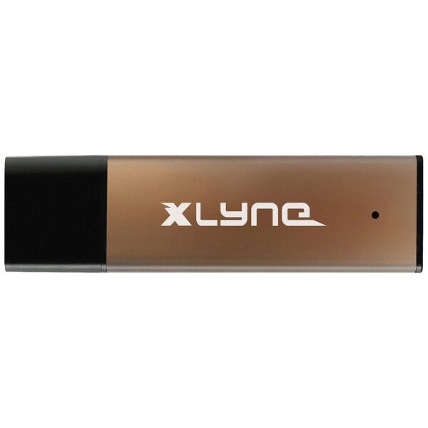 Xlyne ALU USB-stick 128 GB Aluminium, Brons 177570-2 USB-A 2.0