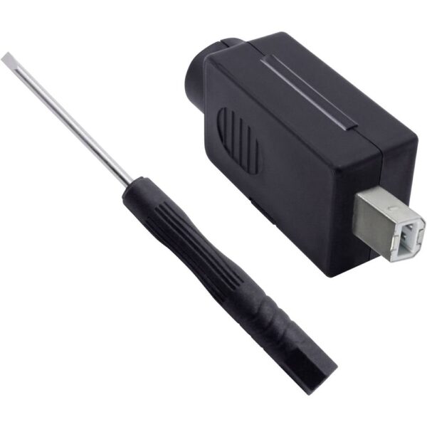 Quadrios 2001C202 USB 2.0 modulaire stekkerset, type B Stekker, recht 1 stuk(s)