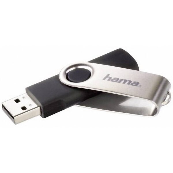 Hama Rotate USB-stick 128 GB Zwart 108071 USB-A 2.0