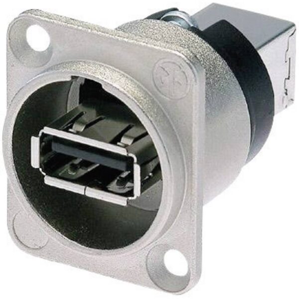Omkeerbare USB-adapter 2.0 Bus, inbouw NAUSB-W Doorvoer NAUSB-W Neutrik Inhoud: 1 stuk(s)