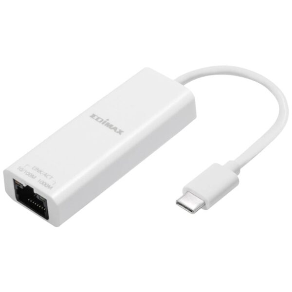 EDIMAX EU-4306C Netwerkadapter 10 / 100 / 1000 MBit/s USB-C, RJ45