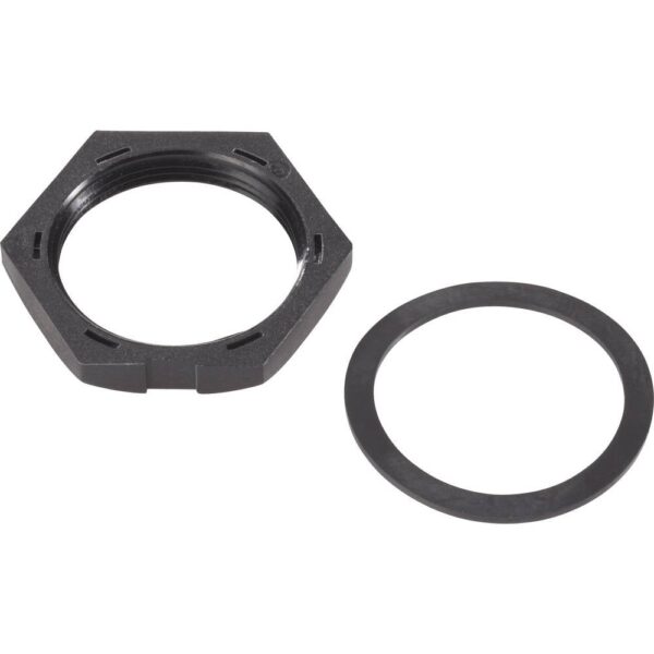 TRU COMPONENTS TC-A-ACCSET-1-203 1586506 Contramoer met afdichting voor USB-stekkeraansluiting IP67 Contramoer met afdichting voor inbouwbus 1 set(s)